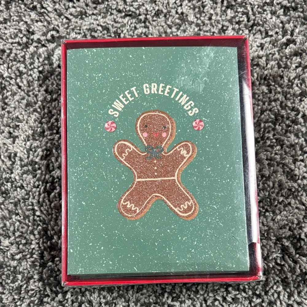Sweet Greetings Gingerbread Card Set